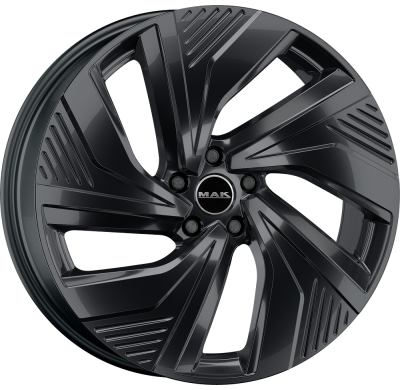 LLANTA MAK ELECTRA GLOSS BLACK 21 X 9.00 5X112 ET42 BUJE: 57,1