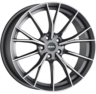 LLANTA MAK FABRIK-D 20 X 9.00 ET 40 5X112 Buje: 66,6 GUN METALLIC MIRROR FACE
