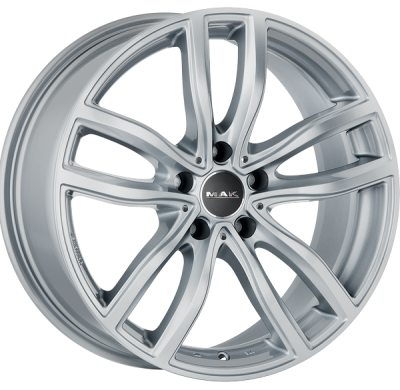 LLANTA MAK FAHR 18 X 9.00 ET 44 5X120 Buje: 72,6 SILVER