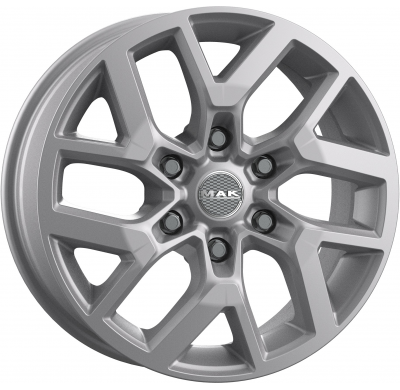 LLANTA MAK GRAVEL 16 X 6.50 ET 50 6X120 Buje: 74,5 SILVER