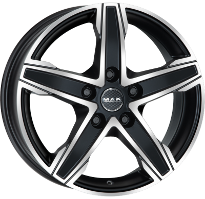 LLANTA MAK KING 5 18 X 7.50 ET 43 5X130 Buje: 84,1 ICE BLACK