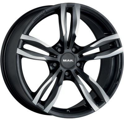 LLANTA MAK LUFT 18 X 9.00 ET 41 5X120 Buje: 72,6 ICE BLACK