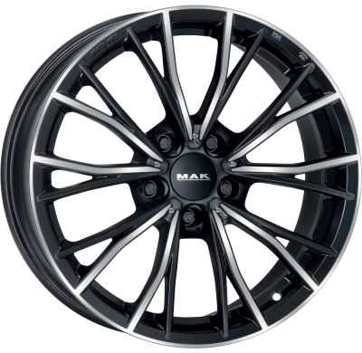 LLANTA MAK MARK 18 X 9.00 ET 28 5X120 Buje: 72,6 BLACK MIRROR