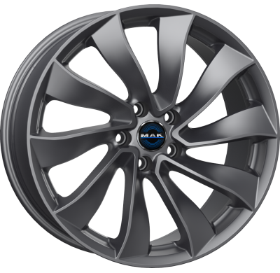 LLANTA MAK SOLAR 19 X 9.50 ET 45 5X114.3 Buje: 64,1 GLOSS GUN METALLIC