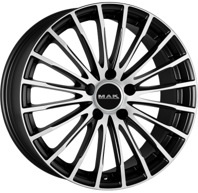 LLANTA MAK STARLIGHT 18 X 7.50 ET 52 5X112 Buje: 66,6 ICE BLACK