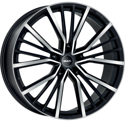 LLANTA MAK UNION 20 X 9.00 ET 49 5X112 Buje: 57,1 BLACK MIRROR