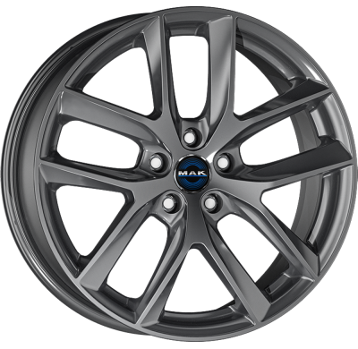 LLANTA MAK VOLTAGE 18 X 8.50 ET 40 5X114.3 Buje: 64,1 GLOSS GUN METALLIC