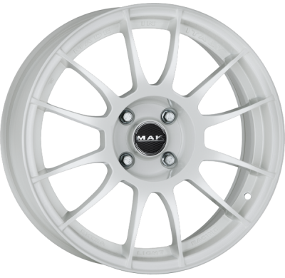 LLANTA MAK XLR 18 X 7.50 ET 45 4X100 Buje: 72 GLOSS WHITE