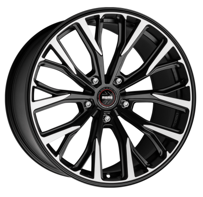 LLANTA MOMO RF-02 20 X 10.0 ET 40 5X120 Buje: 72,6 MATT BLACK POLISHED
