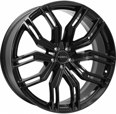 LLANTA ROMAC CATALINA 22 X 9.50 ET 35 5X112 Buje: 66,6 GLOSS BLACK