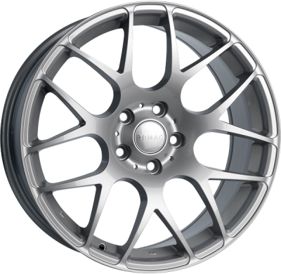 LLANTA ROMAC RADIUM 18 X 8.50 ET 45 5X112 Buje: 73,1 SILVER