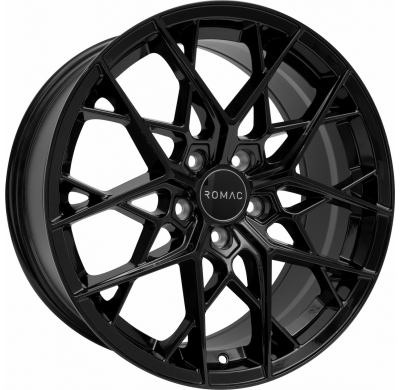 LLANTA ROMAC VORTEX 18 X 8.50 ET 37 5X120 Buje: 72,6 GLOSS BLACK