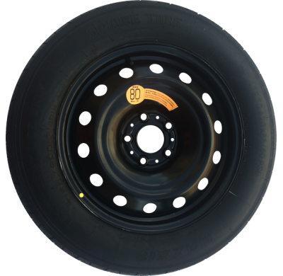 Kit De Rueda De Repuesto / Emergencia Acero 115/70 X 15" Subaru Trezia Año:  01/2011- Tipo: D1(A) Llanta De Acero Medidas: L 59