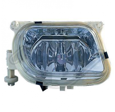 Set Luces Antinieblas W210, 95-99; Cristal Claro/ Cromado