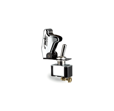 Simoni Racing Schakelaar + Chrome Deksel 12v/20amp