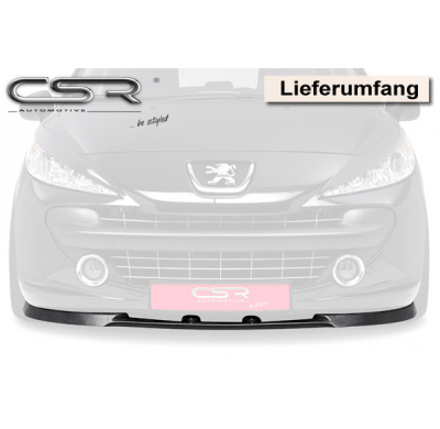 SPOILER DELANTERO ABS Peugeot 207 AÑO 2006-6/2009  Todos modelos
