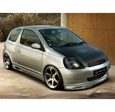 Spoiler Delantero K-18<br>toyota Yaris I Hatchback 3/5doors  1999/2003<br><br>ibherdesign El Tiempo De Entrega De Este Articulo