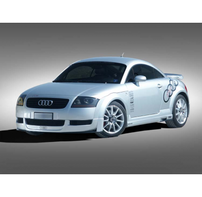 Spoiler Delantero + Lamina En Fibra De Vidrio Audi Tt Fiberglass (Gfk) Kba El Tiempo De Entrega De Este Producto Puede Ser De 1-