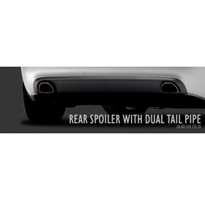 Spoiler Trasero Con Doble Salida Audi A6 Avant Caractere El Tiempo De Espera De Este Producto Puede Ser De 1-2 Semanas Según Dis