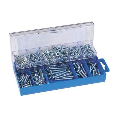 Surtido De Tornillos Y Tuercas 366pzs