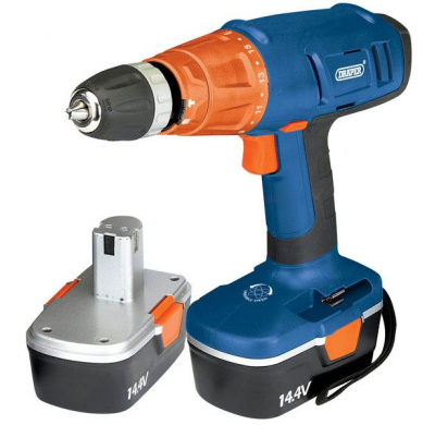 Taladro De Martillo 14.4v Sin Cable Con Dos Baterias