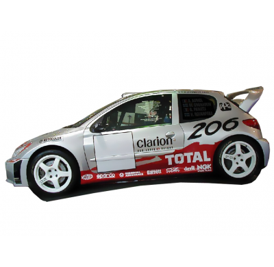 Taloneras Peugeot 206 Wrc Wide