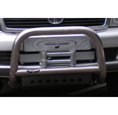 Tata Safari Big-Bar Inox 63 Mm Baja Con Traviesa Tubo Homolog Cee (Bull-Face)