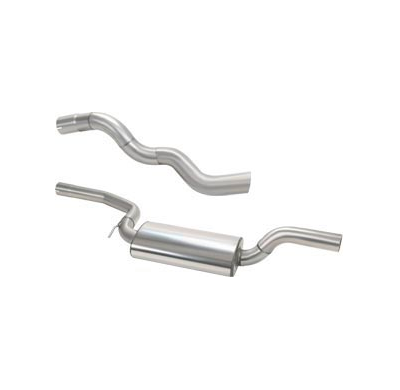 Tubo Intermedio + Escape Trasero Ford Focus Sti Gr. N <Br> ø 63 Mp + Rm Powersprint