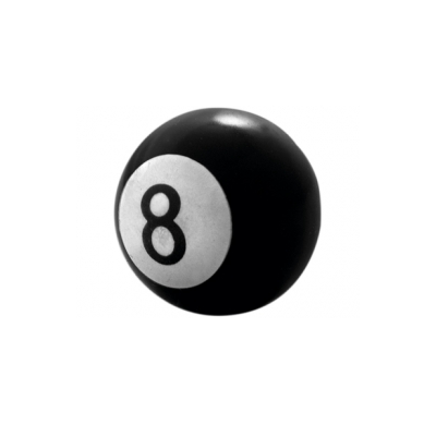 Válvulas  Eight-Ball _ Negro