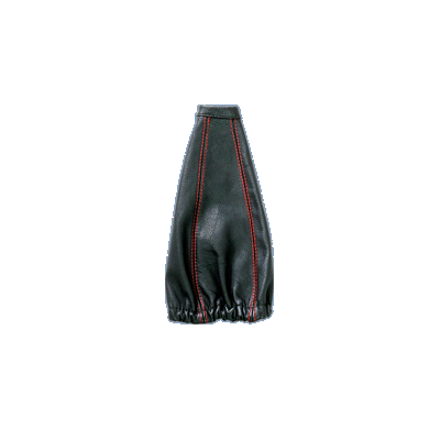 Vision Funda Cambio Black + Red Stitch (Pvc)