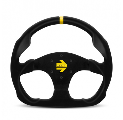 Volante Momo 30 320 Mm Velour Negro