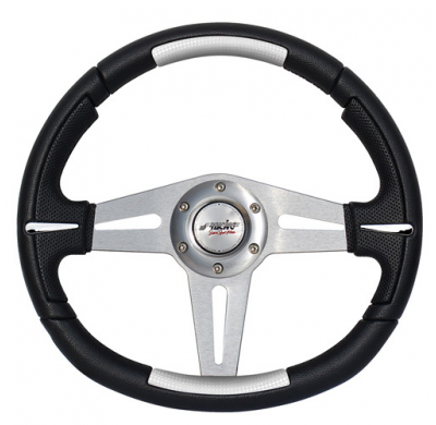 Volante Simoni Apogee Piel  Inox