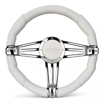 Volante Simoni Arcadia Piel Blanca