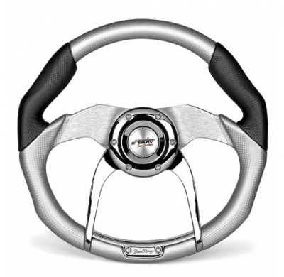 Volante Simoni Torque Piel Inox Lisa