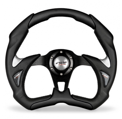 Volante Simoni X5 Poliuretano Negro/Inox