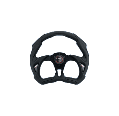 Volante Simoni X5 Poly Pelle Black 350mm