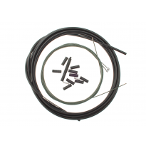 Shimano Set of Shifting Casing/Cable Optislik Front + Rear Black