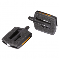 ergotec Non-slip Pedals 831 black 9/16&quot; rolling bearings 111x87mm