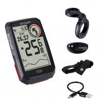 Sigma Sport GPS Bike-computers ROX 4.0 Black HR Set