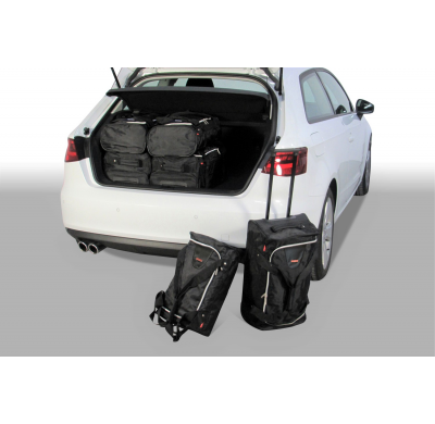 Set maletas especifico AUDI A3 (8V) 2012- 3d CAR-BAGS (3x Trolley + 3x Bolsa de mano)