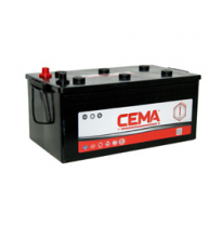Bateria Cema Industrial Referencia: Cb220.3 - Capacidad (Ah-20h) 220 - Arranque (A-En) 1250 - Dimensiones: L(Mm) 514 - an (Mm) 2