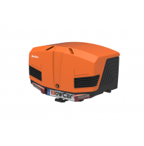 V3 Portaequipajes Towbox V3 Sport (Naranja) - Portaequipajes Abatible Con Pilotos Full Led. 400 Litros.