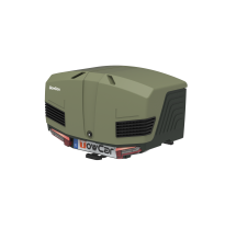 V3 Portaequipajes Towbox V3 Camper (Verde) - Portaequipajes Abatible Con Pilotos Full Led. 400 Litros.
