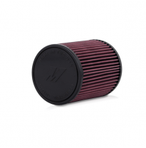 Mishimoto Performance Air Filter, 2.75&quot; Inlet, 7&quot; Filter Length, Red