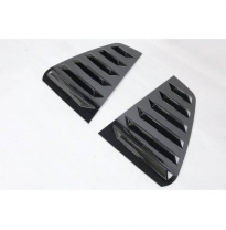 Cubre ventanillas Volkswagen Golf 7 / 7.5 5 Puertas Negro Brillante Plástico ABS