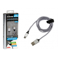 Cable Usb Y Micro Usb Metalico Reforzado 100 Cm