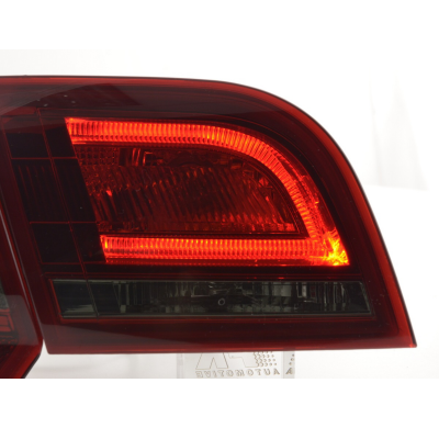 Pilotos Traseros Led Audi A3 Sportback (8pa) 04-08 Red/Negro