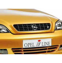 Rejilla De Radiador Negra Con Anagrama Opel I Line Opel Astra G Sedan Irmscher