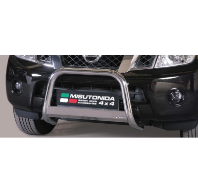 Defensa Delantera Acero Inox Nissan Pathfinder 11> Diametro 63 Homologada
