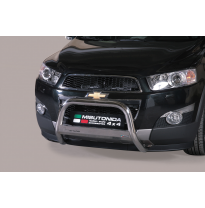 Defensa Delantera Acero Inox Chevrolet Captiva 11&gt; Diametro 63 Homologada